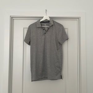 All In Motion Striped Polo Grey Medium